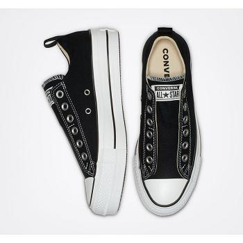 Converse Chuck Taylor All Star Cierne - Damske Topanky na Platforme